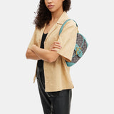 CJ814-Soho Bag In Signature Jacquard-B4/Faded Blue