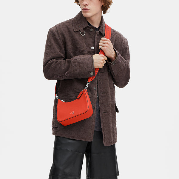 Hobo Crossbody With Signature Canvas