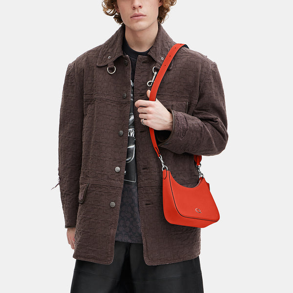 Hobo Crossbody With Signature Canvas