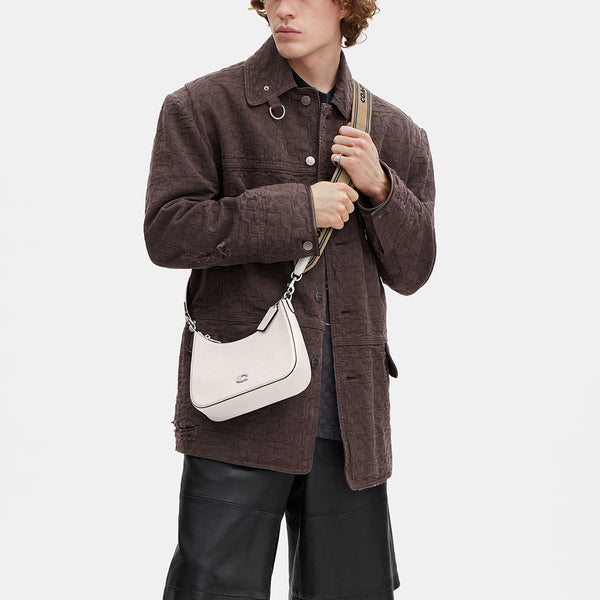 Hobo Crossbody With Signature Canvas