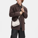 CJ842-Hobo Crossbody With Signature Canvas-Chalk