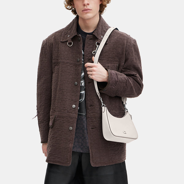 Hobo Crossbody With Signature Canvas