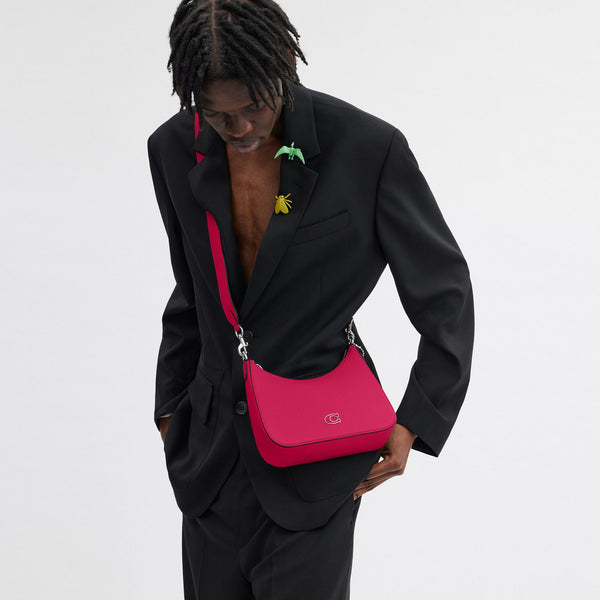 Hobo Crossbody With Signature Canvas