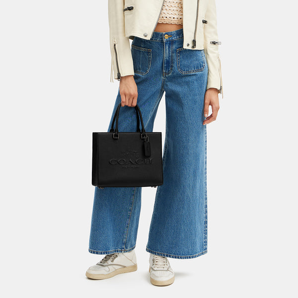Tote With Signature Canvas Interior
