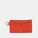 CJ879-Zip Card Case-Sun Orange