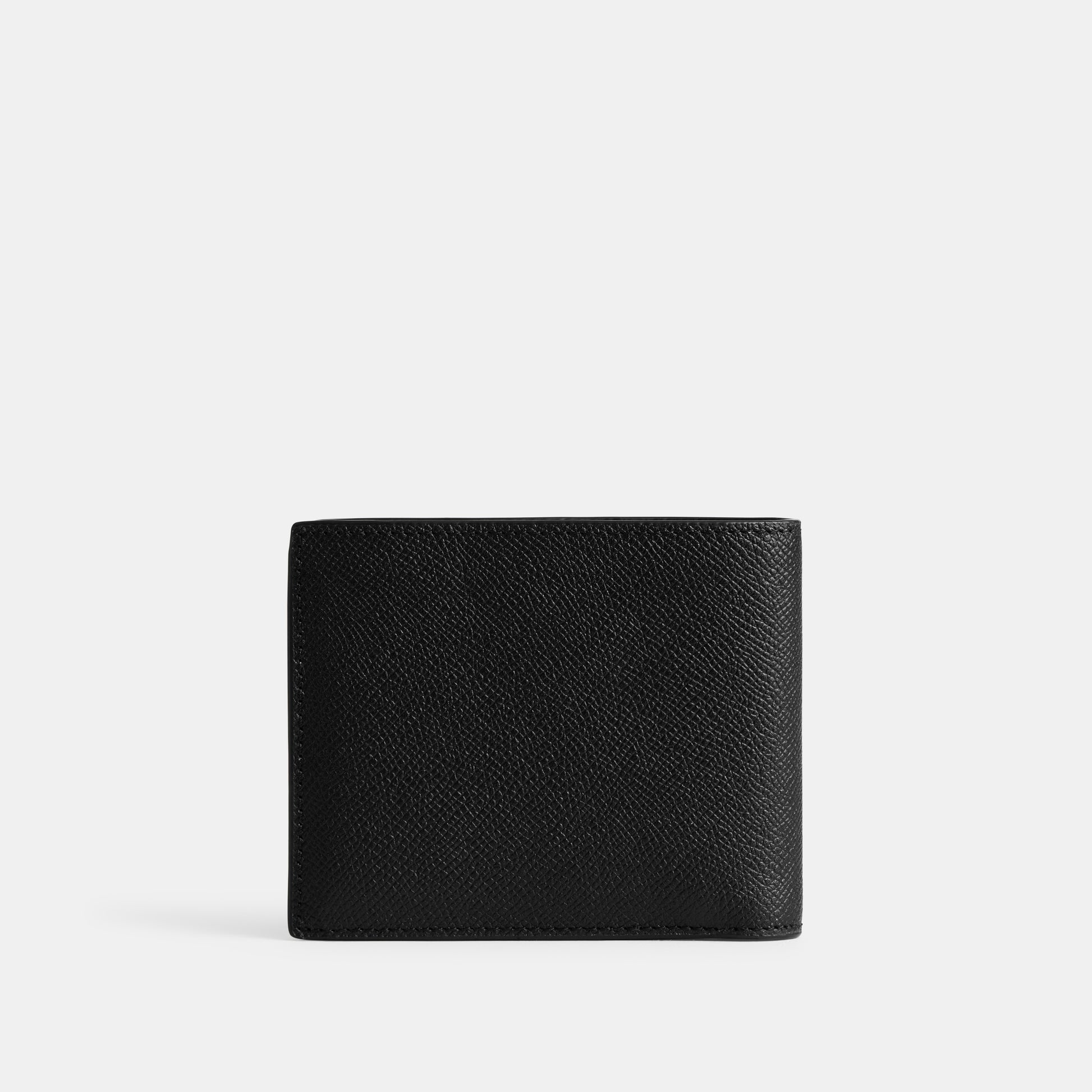 CJ880-3-In-1 Wallet With Signature Canvas Interior-Black