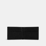 CJ947-Slim Billfold Wallet-Black