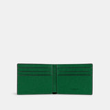 CJ947-Slim Billfold Wallet-Green