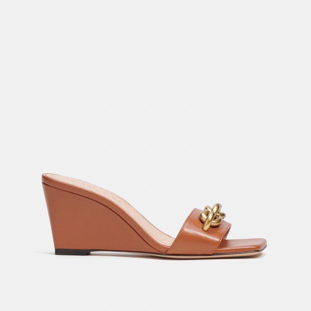 CK001-Elise Wedge-Burnished Amber