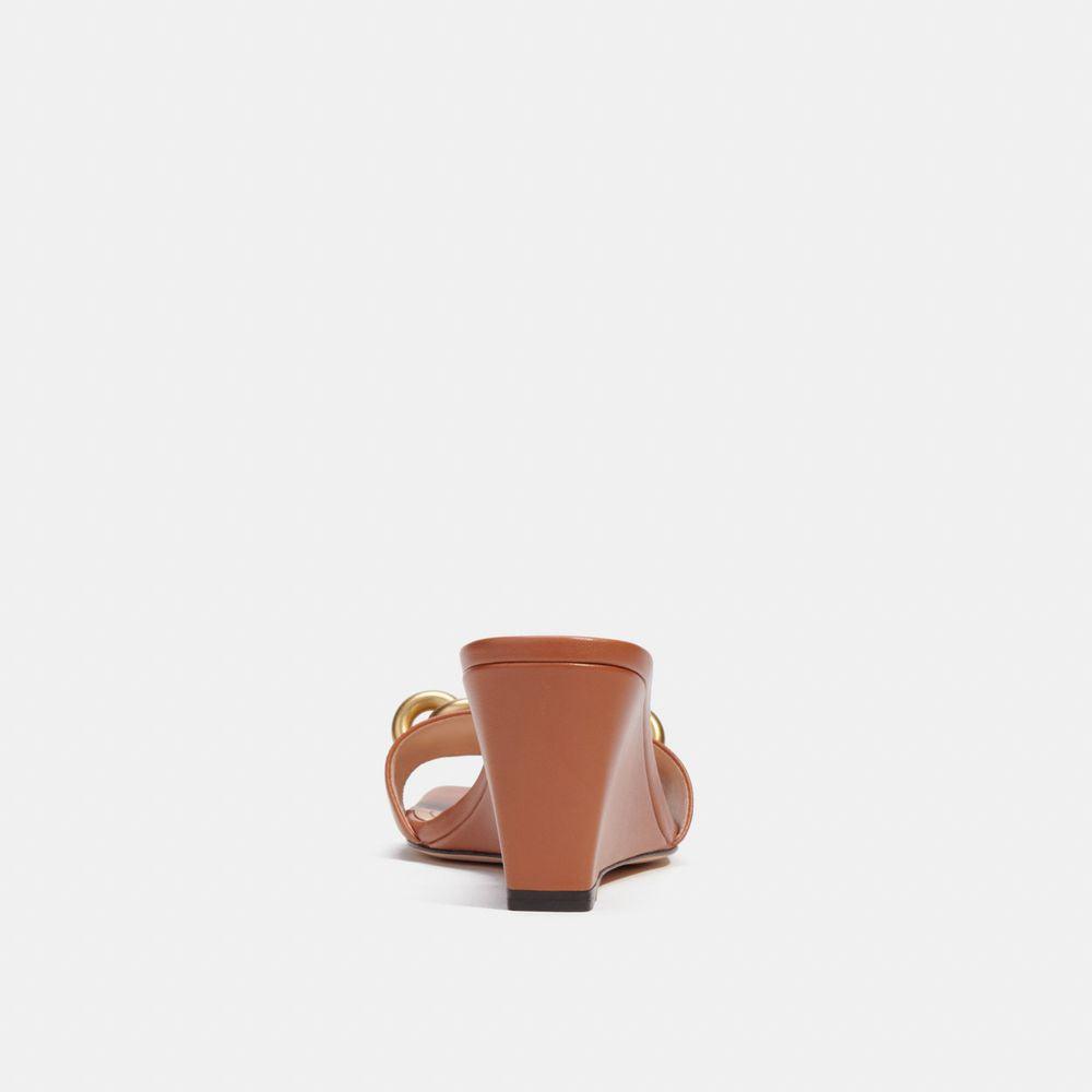 CK001-Elise Wedge-Burnished Amber