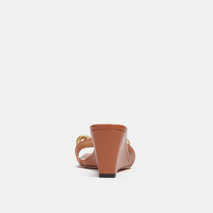 CK001-Elise Wedge-Burnished Amber