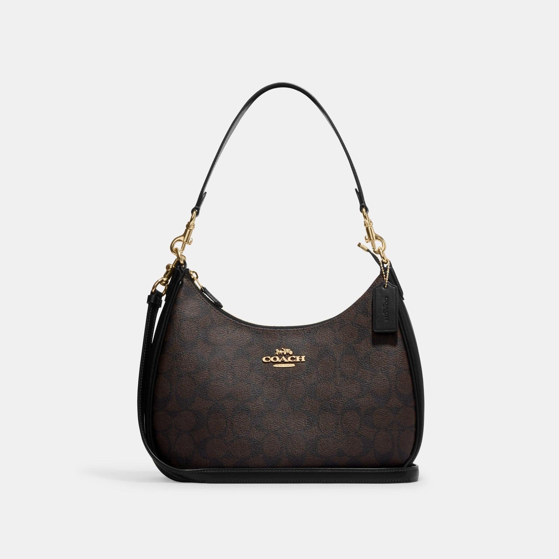Teri Hobo In Signature Canvas - COACH Saudi Arabia Official Site
