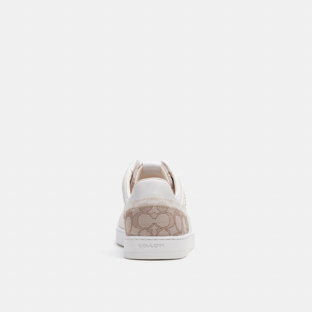 CK466-C201 Sneaker In Signature Jacquard-Chalk/Stone