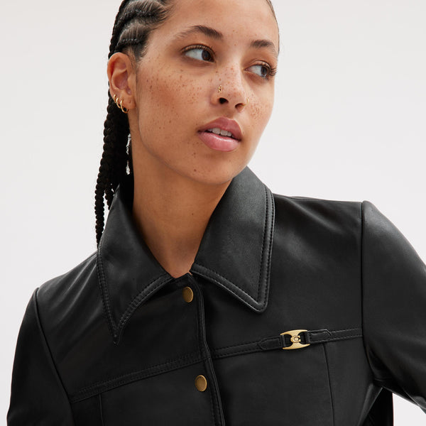 Heritage C Snap Front Shrunken Jacket