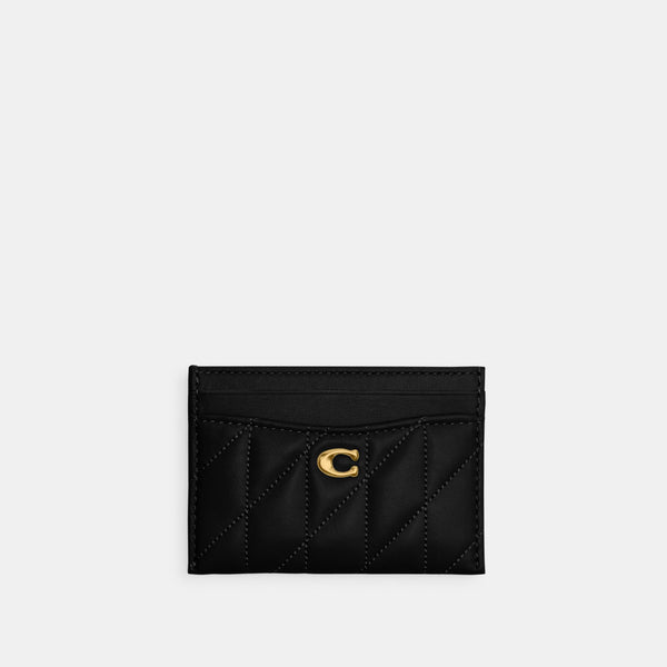 Essential Card Case with Pillow Quilting