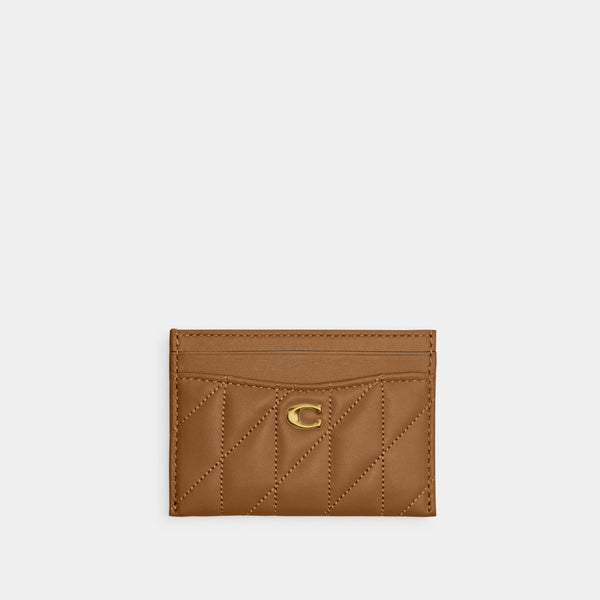 Essential Card Case with Pillow Quilting