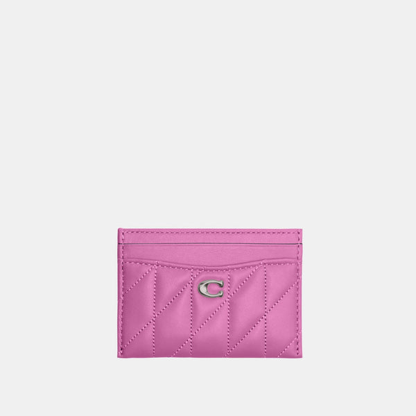 Essential Card Case with Pillow Quilting