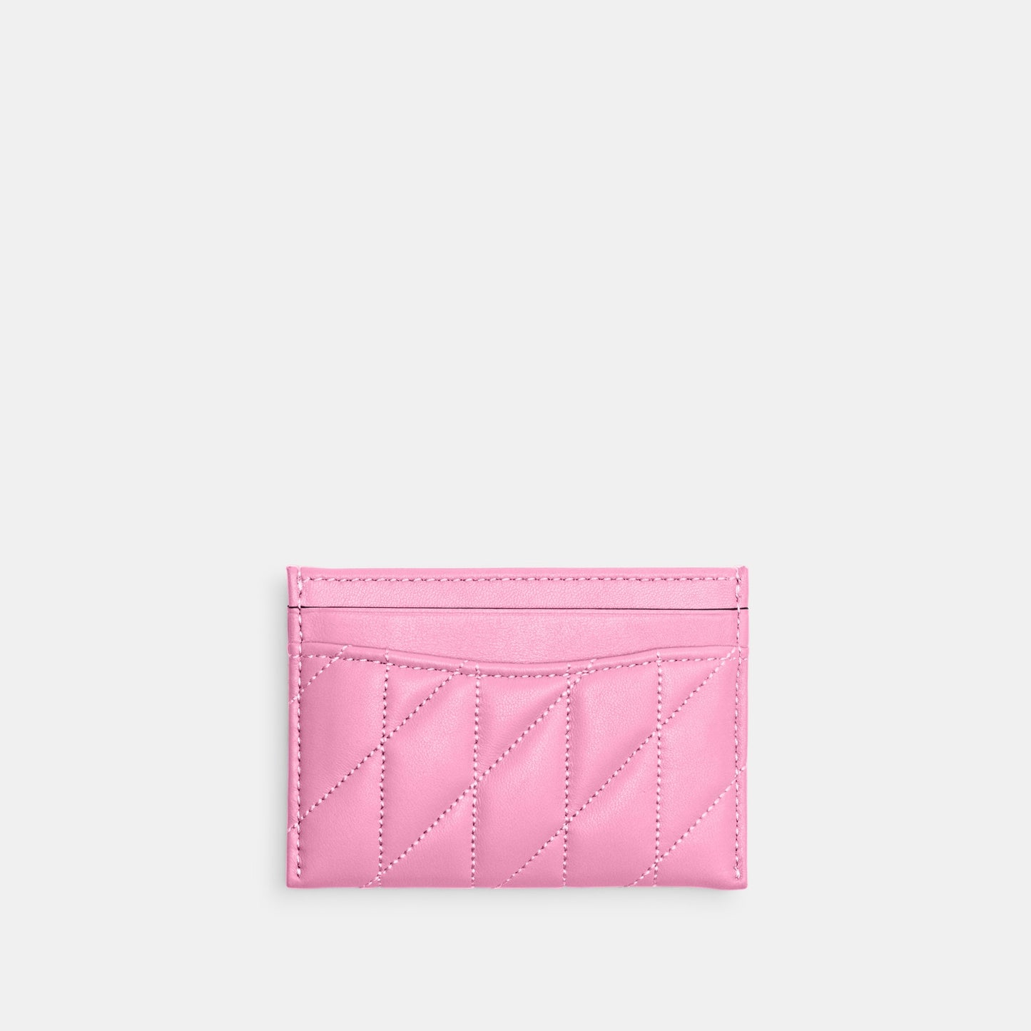 CM434-ESSENTIAL CARD CASE WITH PILLOW QUILTING-LH/Vivid Pink