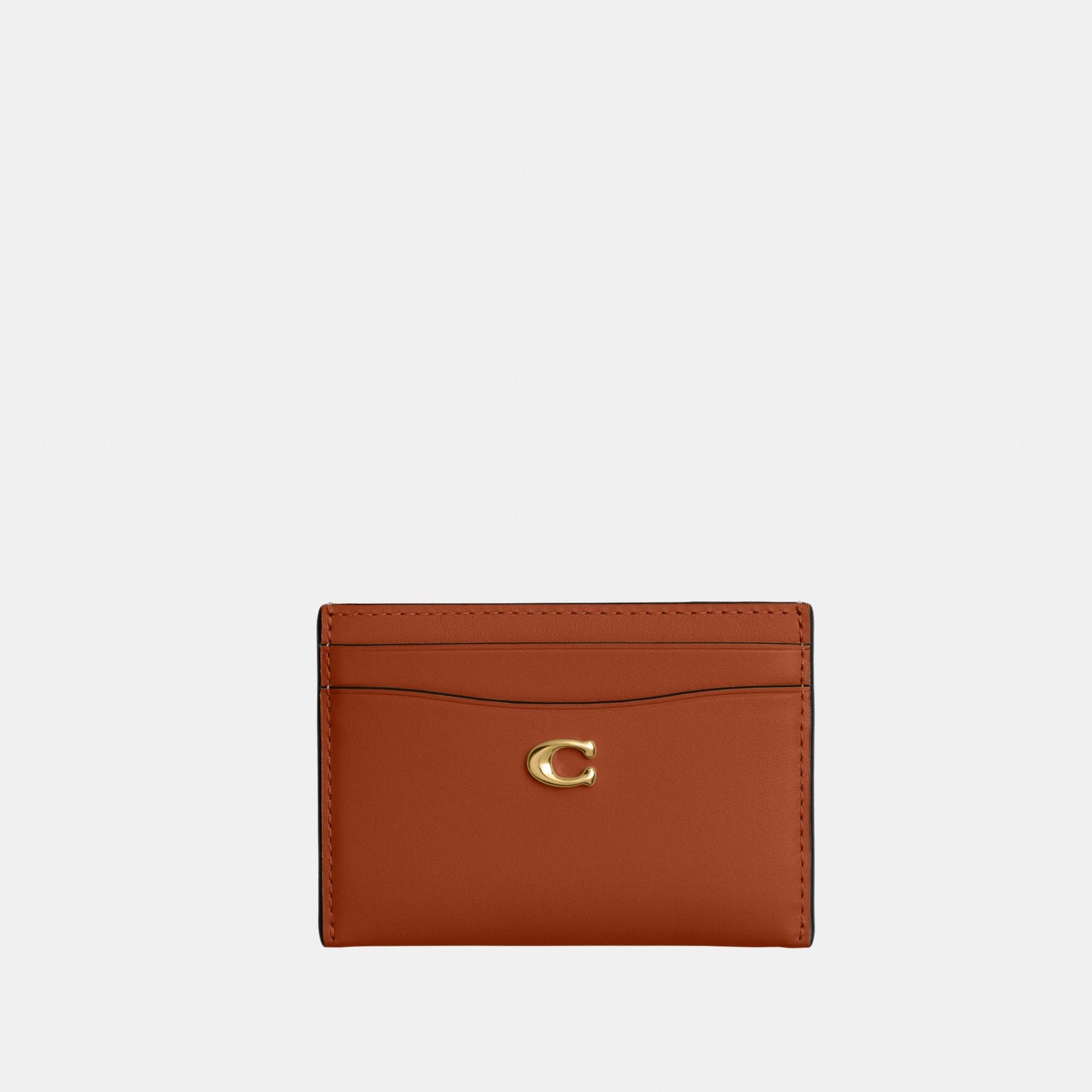 CM435-Essential Card Case-B4/Amber Brown