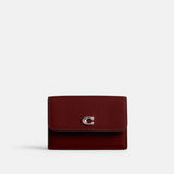 CM437-Essential Mini Trifold Wallet-Lh/Dark Ruby