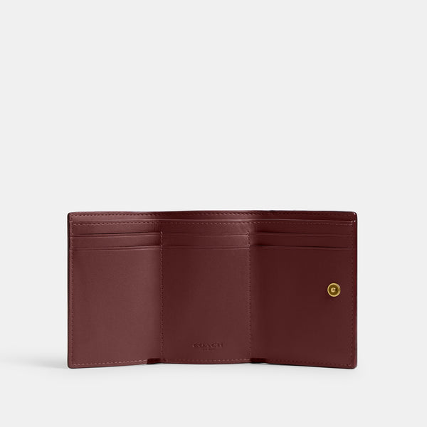 Mini Trifold Wallet In Signature Canvas