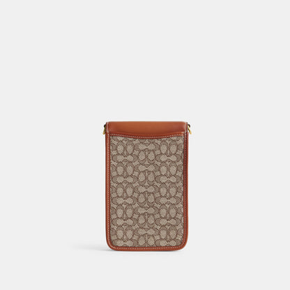 Phone Crossbody In Micro Signature Jacquard - COACH Saudi Arabia Official Site