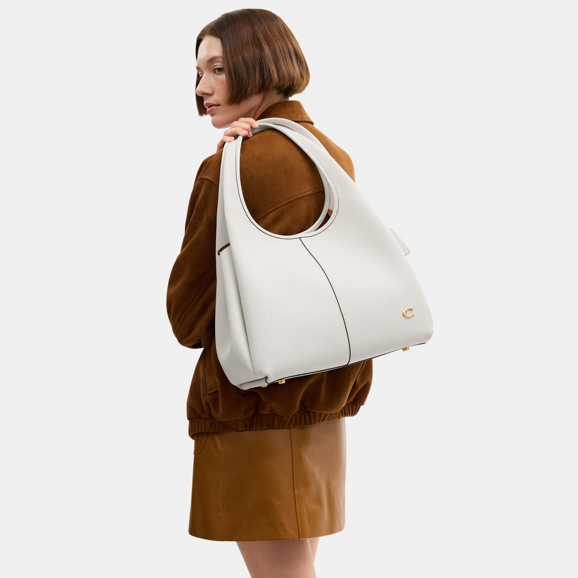 CM544-Lana Shoulder Bag-B4/Chalk