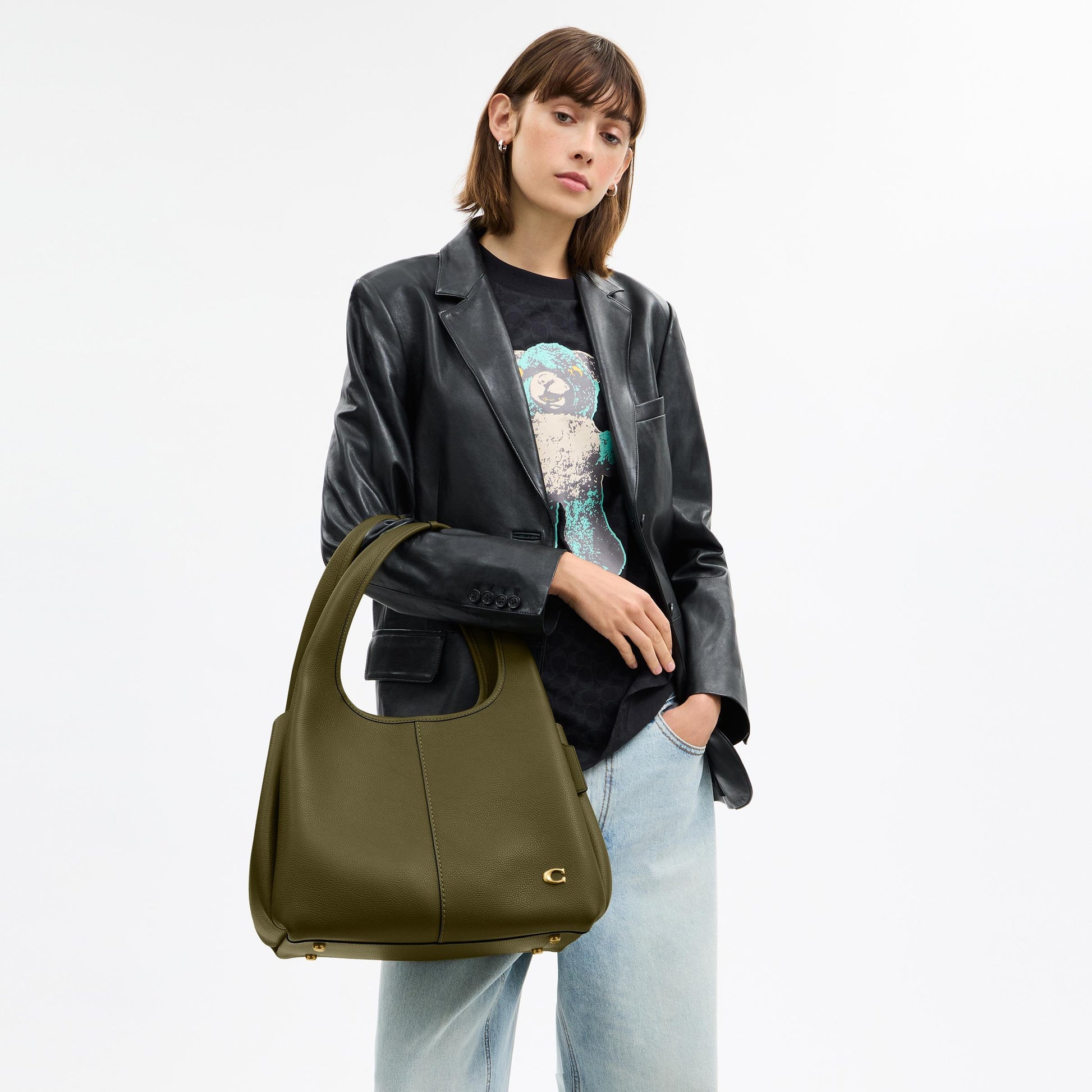 CM544-Lana Shoulder Bag-B4/Olive