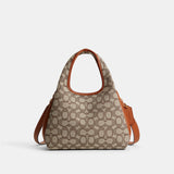 Lana Shoulder Bag 23 In Signature Jacquard