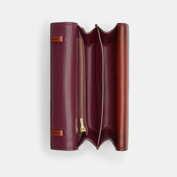 Idol Bag In Signature Canvas With Snakeskin Detail