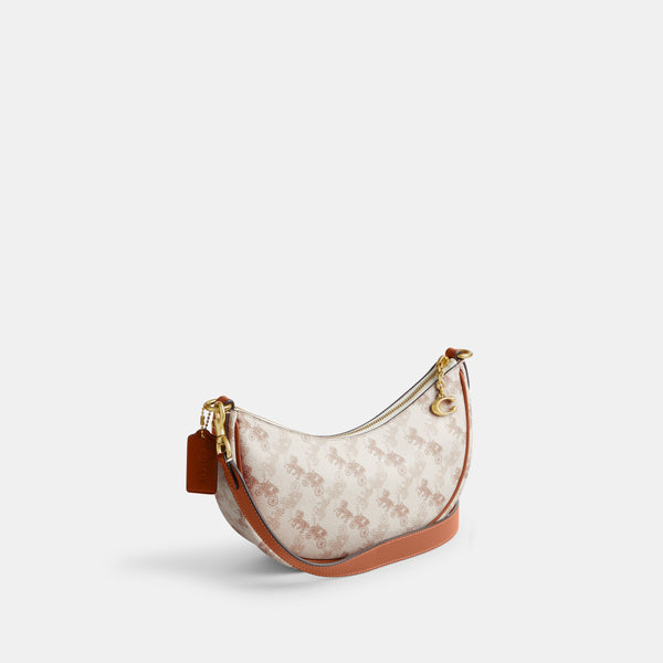 Mira Shoulder Bag With Horse And Carriage Print
