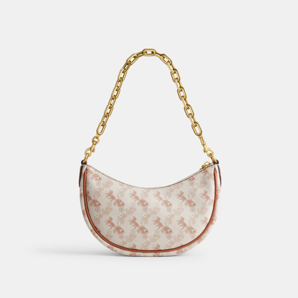 Mira Shoulder Bag With Horse And Carriage Print