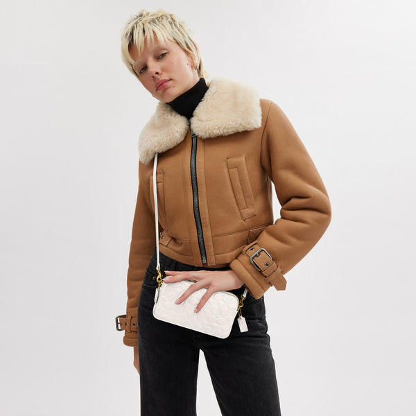 Kira Crossbody In Signature Leather