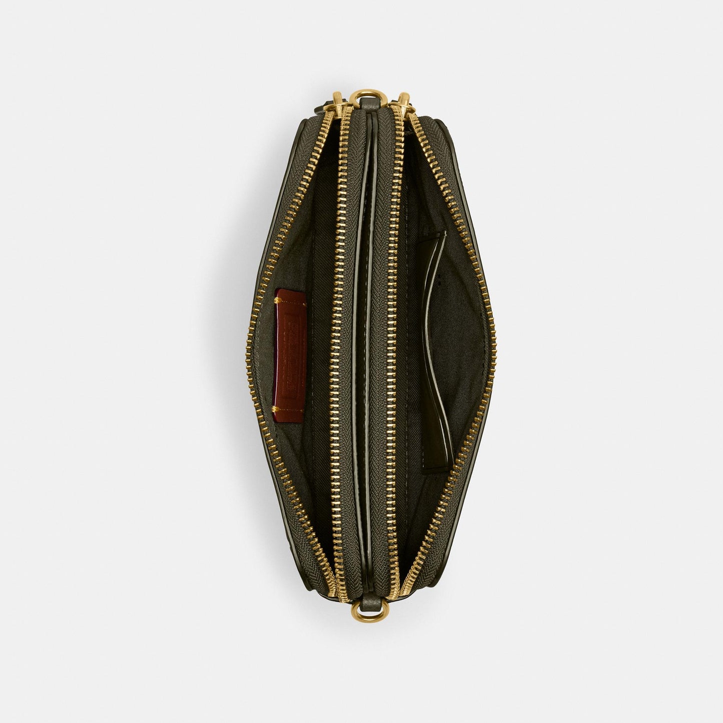 CN052-Kira Crossbody In Signature Leather-B4/Amazon Green