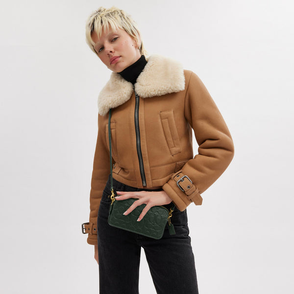 Kira Crossbody In Signature Leather