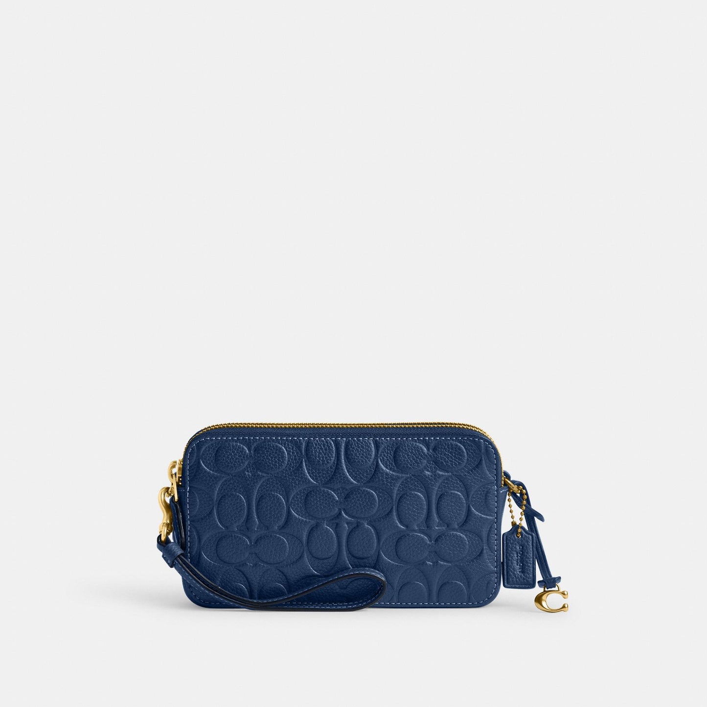 CN052-Kira Crossbody In Signature Leather-B4/Deep Blue