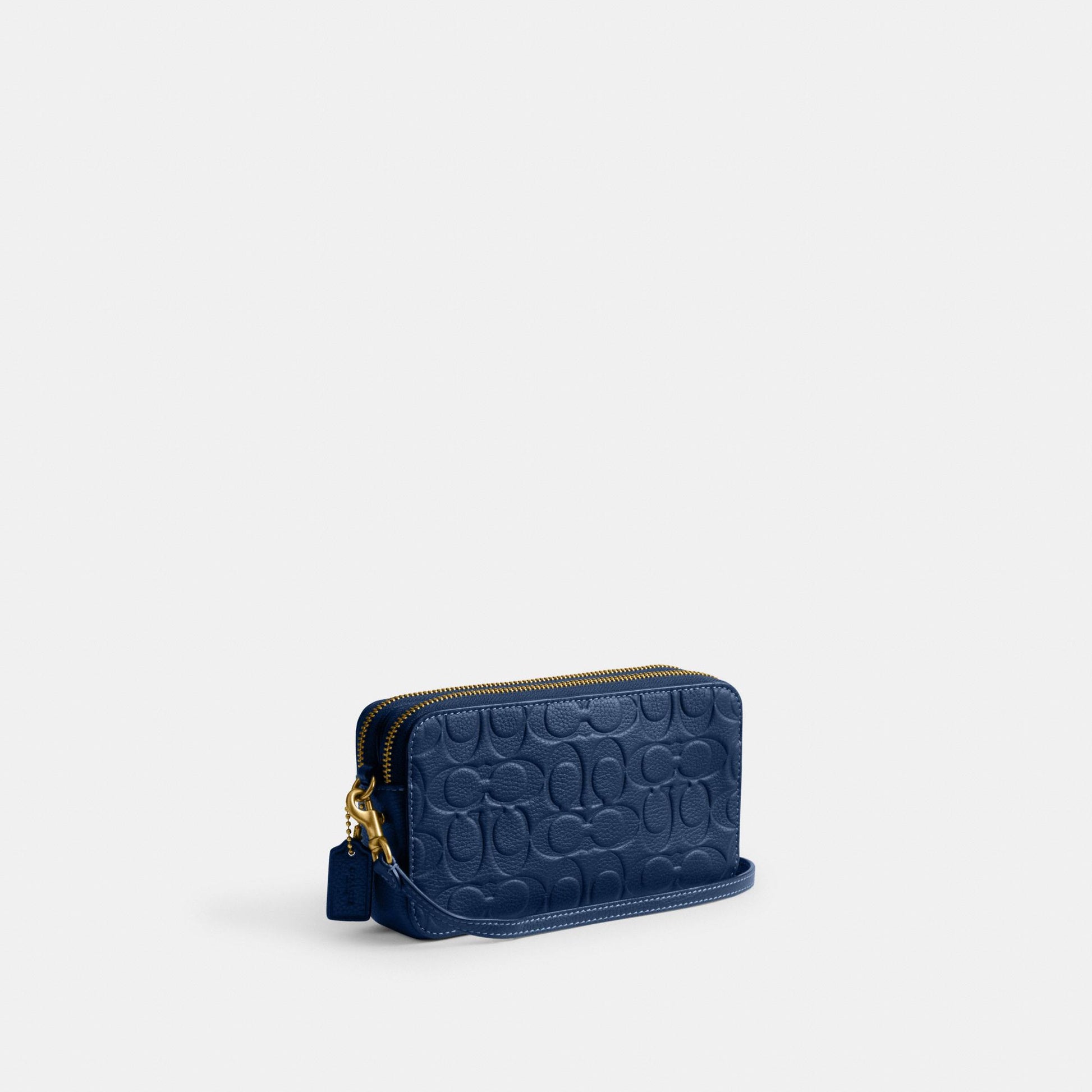 CN052-Kira Crossbody In Signature Leather-B4/Deep Blue