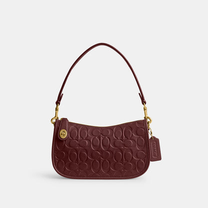 CN055-Swinger In Signature Leather-B4/Wine
