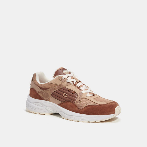 C301 Sneaker With Signature Canvas