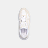 cn342-C301 Sneaker With Signature Canvas-Chalk/White