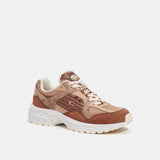CN342-C301 Sneaker With Signature Canvas-Taupe/Saddle