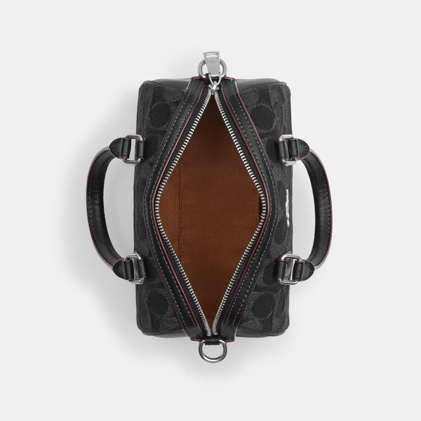 Mini Rowan Crossbody In Signature Denim