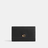 CP025-Essential Medium Flap Wallet-B4/BLACK