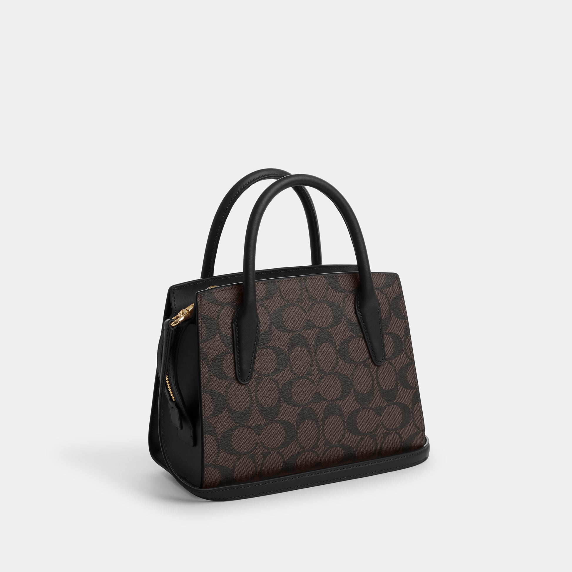 cp083-Andrea Carryall In Signature Canvas-IM/Brown Black