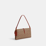 CP130-Hamptons Bag In Signature Canvas-B4/Tan Rust