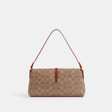 CP130-Hamptons Bag In Signature Canvas-B4/Tan Rust