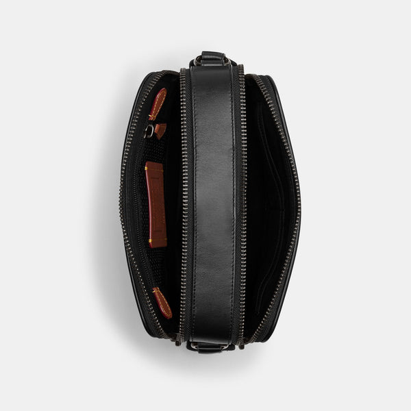 Charter Crossbody 24 In Signature Canvas With Coach Graphic