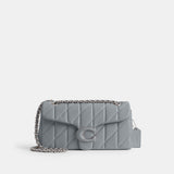 CP147-Tabby Shoulder Bag 26 With Quilting-LH/Grey Blue