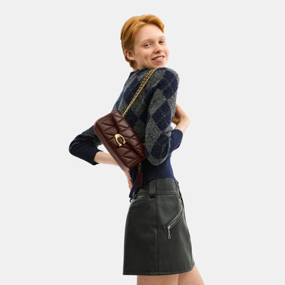 CP149-Tabby Shoulder Bag 20 with Pillow Quilting-B4/Maple