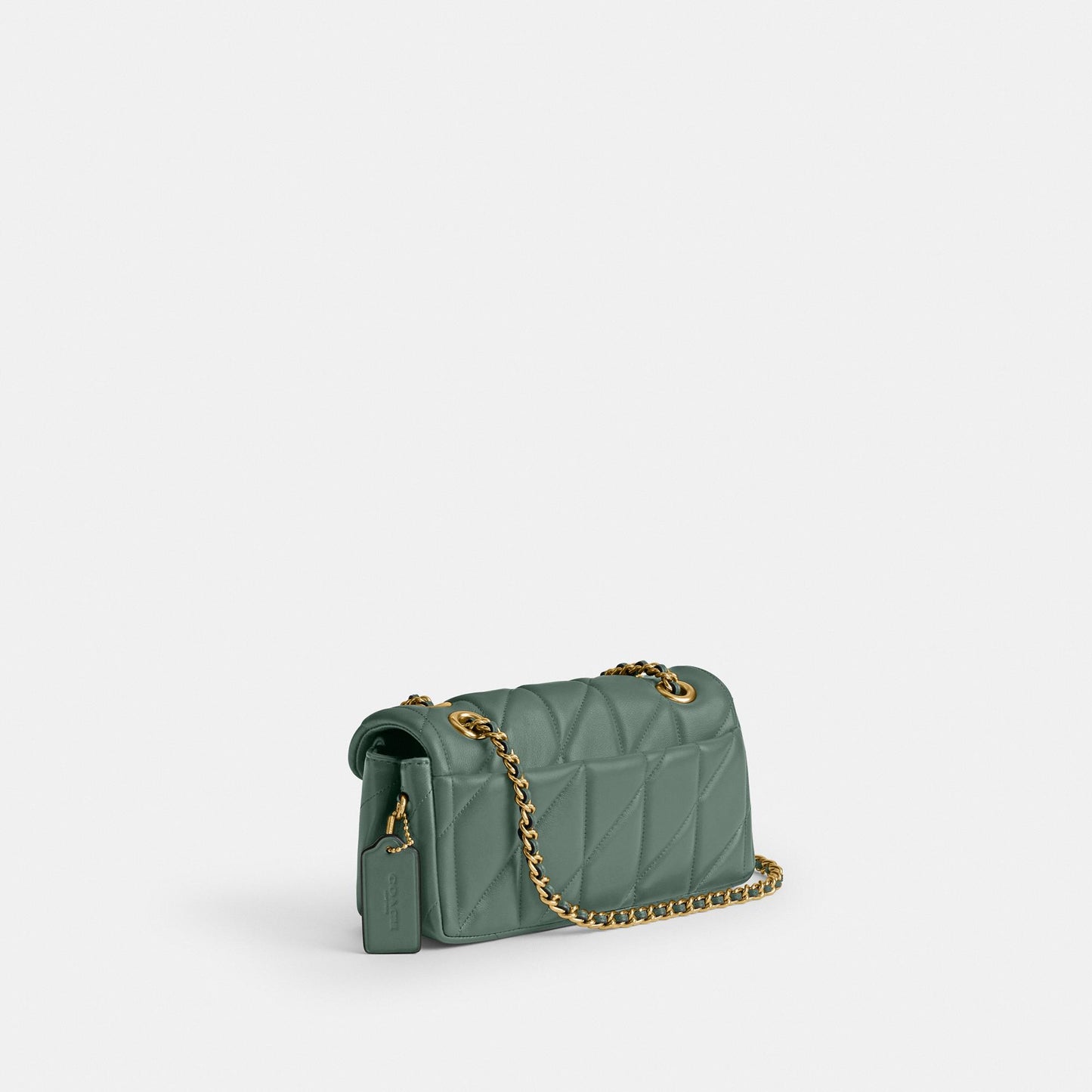 CP149-Tabby Shoulder Bag 20 with Pillow Quilting-B4/Sage